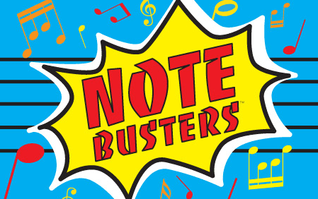 Notebusters Sight-Reading Music Workbook