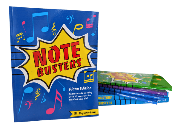 Beginner Piano Note-Reading Music Workbook